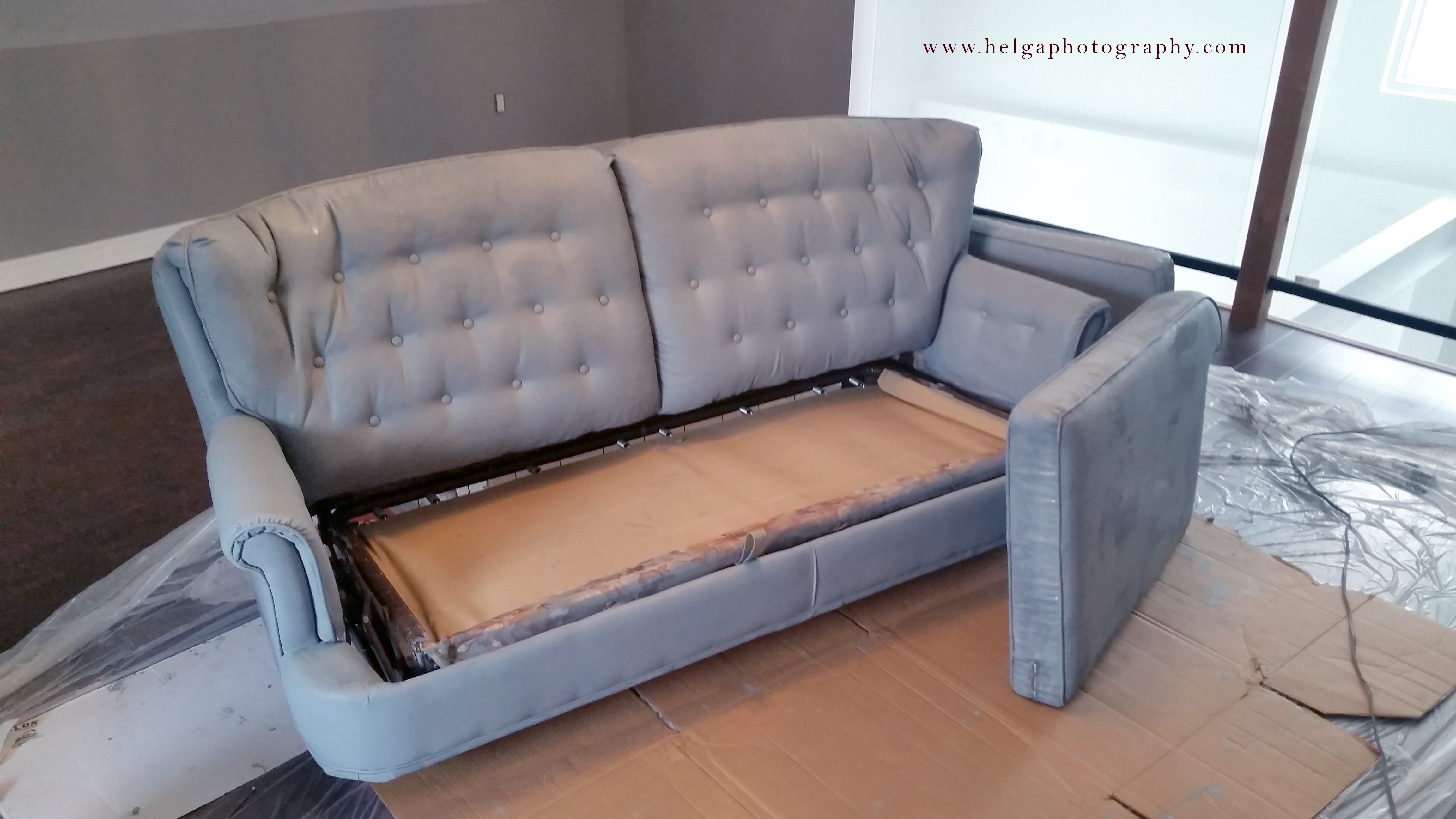 Painted sofa diy